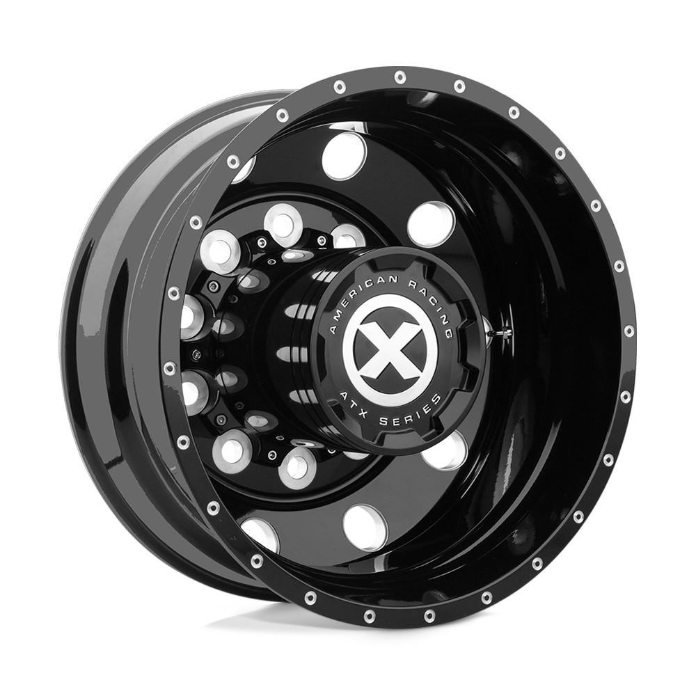 24.5X8.25 ATX AO400 BAJA GLOSS BLACK MILLED 10X285.75