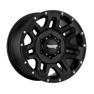 18X8.5 American Racing AR200 YUKON CAST IRON BLACK 6X139.7