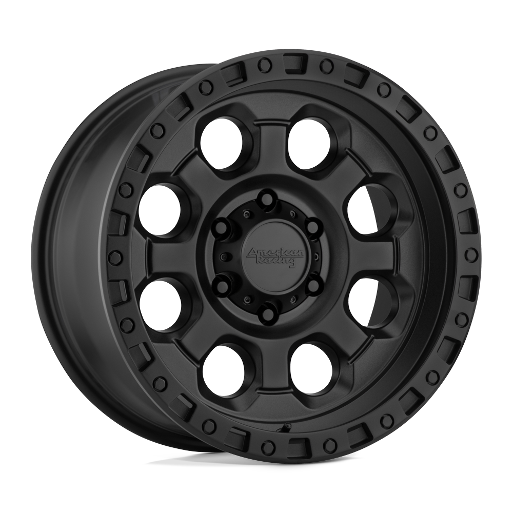 18X9 American Racing AR201 CAST IRON BLACK 5X150
