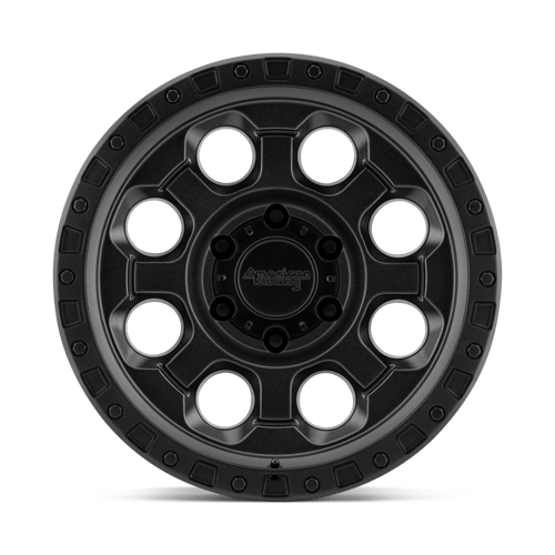 18X9 American Racing AR201 CAST IRON BLACK 5X150