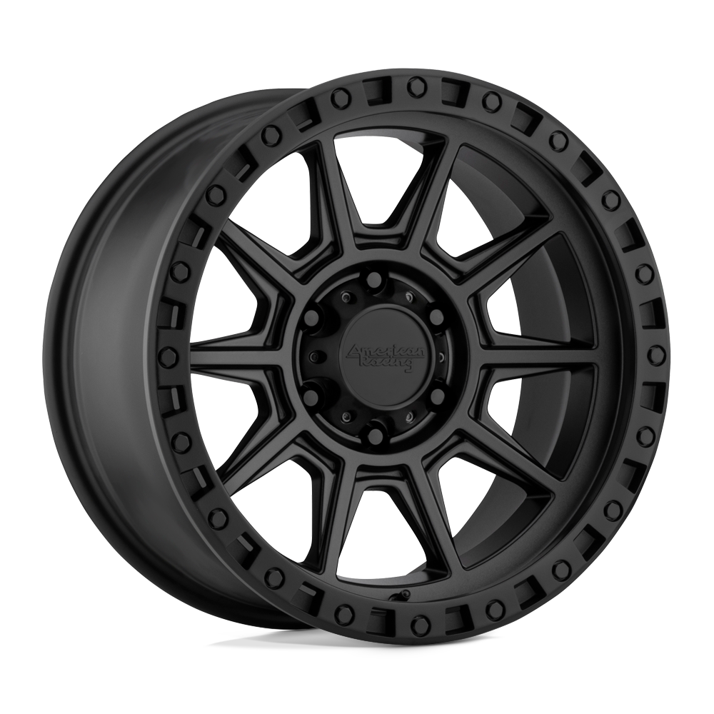 16" American Racing AR202 CAST IRON BLACK 5X139.7