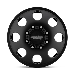 17X6.5 American Racing AR204 BAJA DUALLY SATIN BLACK 8X210