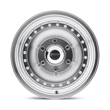 15X7 American Racing AR61 OUTLAW I MACHINED W/ CLEAR COAT 5X127