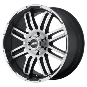 20X9 American Racing AR901 SATIN BLACK MACHINED 6X139.7
