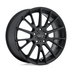 16X7 American Racing AR904 SATIN BLACK 5X112