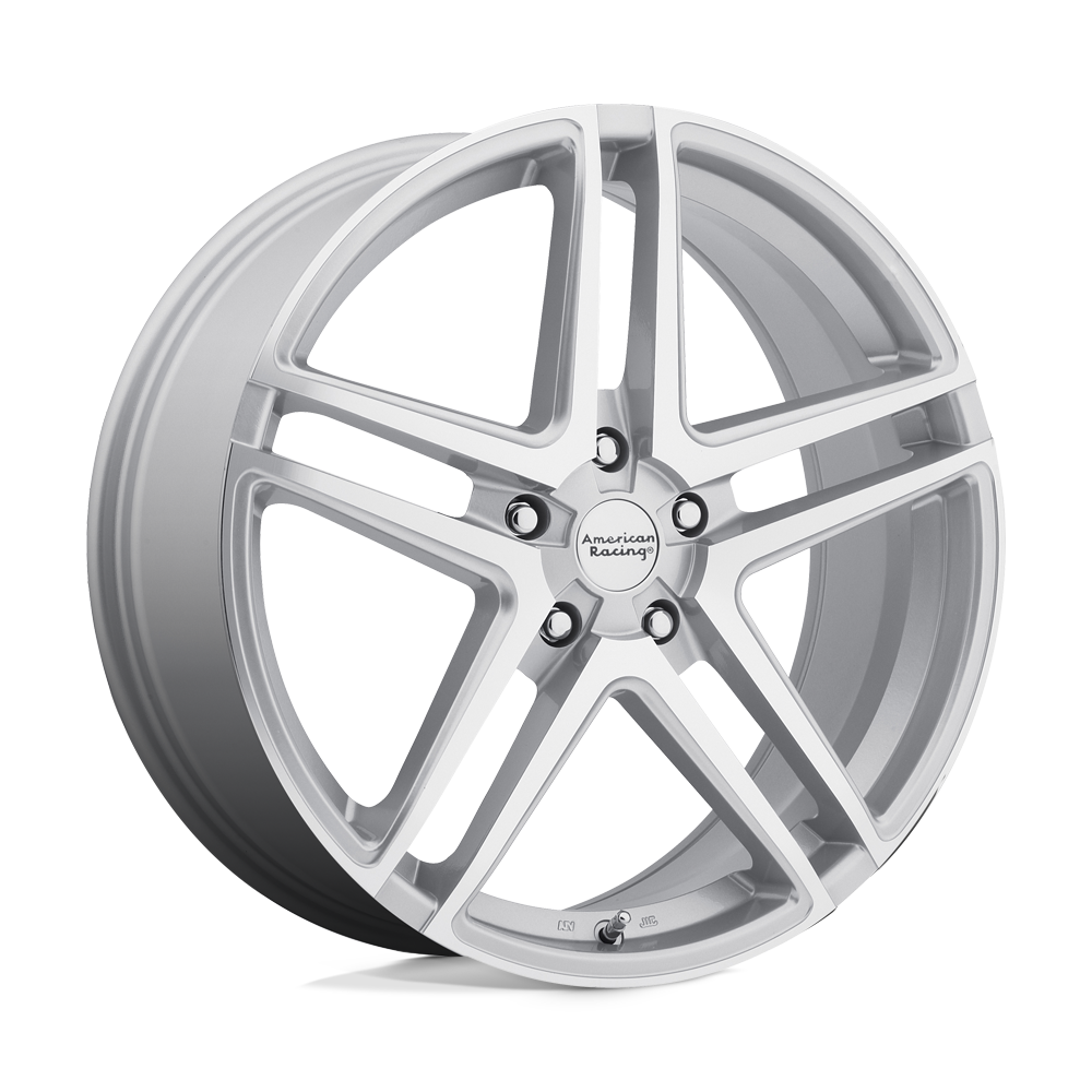 16X7 American Racing AR907 SILVER MACHINED 5X112