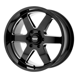 20X9 American Racing AR926 PATROL GLOSS BLACK MILLED 5X127
