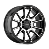 20X9 American Racing AR933 INTAKE GLOSS BLACK MACHINED 6X114.3