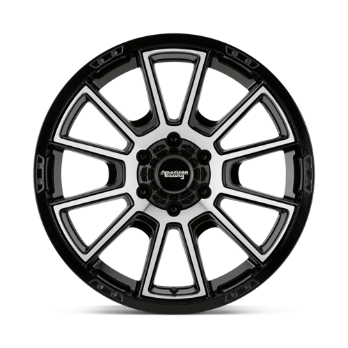 20X9 American Racing AR933 INTAKE GLOSS BLACK MACHINED 6X114.3