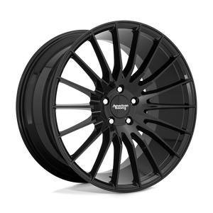 20X10 American Racing AR934 FASTLANE GLOSS BLACK 5X114.3