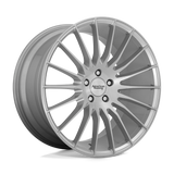 20X10 American Racing AR934 FASTLANE BRUSHED SILVER 5X120