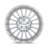 20X10 American Racing AR934 FASTLANE BRUSHED SILVER 5X114.3