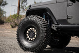 18X9.5 Black Rhino Hard Alloys ARSENAL RIMS - SAND ON BLACK 8X180