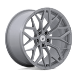 20X10.5 Asanti Black AB039 MOGUL 5 TWO TONED BATTLESHIP GRAY 5X120