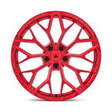 20" Asanti Black AB039 MOGUL 5 CANDY RED 5X120