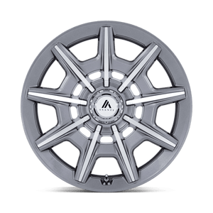 20X10.5 Asanti Black AB041 ESQUIRE GLOSS ANTHRACITE BRIGHT MACH 5X112/5X114.3