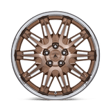 22X9 Asanti Black AB047 IMPERATOR BRONZE MACHINED W/ SS LIP 5X112