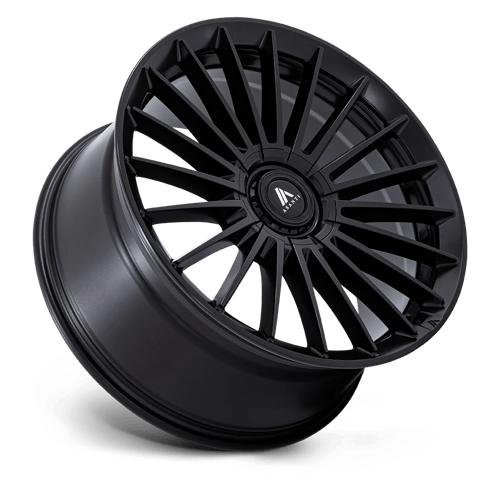 22X9 Asanti Black AB048 VICEROY MATTE BLACK BLANK