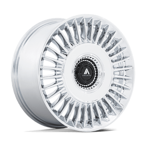 22" Asanti Black AB040 TIARA CHROME 5X108/5X114.3