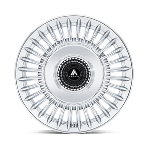 20X9 Asanti Black AB040 TIARA CHROME BLANK