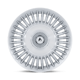 20X10.5 Asanti Black AB040 TIARA GLOSS SILVER BRIGHT MACH FACE 5X115/5X120