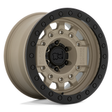 17" Black Rhino Hard Alloys AVENGER BEADLOCK DESERT SAND W/ BLACK HARDWARE 6X139.7