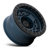 17" Black Rhino Hard Alloys AVENGER BEADLOCK NAVY BLUE W/ BLACK HARDWARE 6X139.7