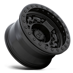 17X8.5 Black Rhino Hard Alloys AVENGER BEADLOCK MATTE BLACK W/ BLACK HARDWARE 5X127
