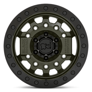 17X8.5 Black Rhino Hard Alloys AVENGER BEADLOCK OLIVE DRAB GREEN BLK HARDWARE 6X139.7