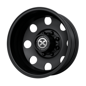 16X6 ATX Series AX204 BAJA DUALLY SATIN BLACK 8X170