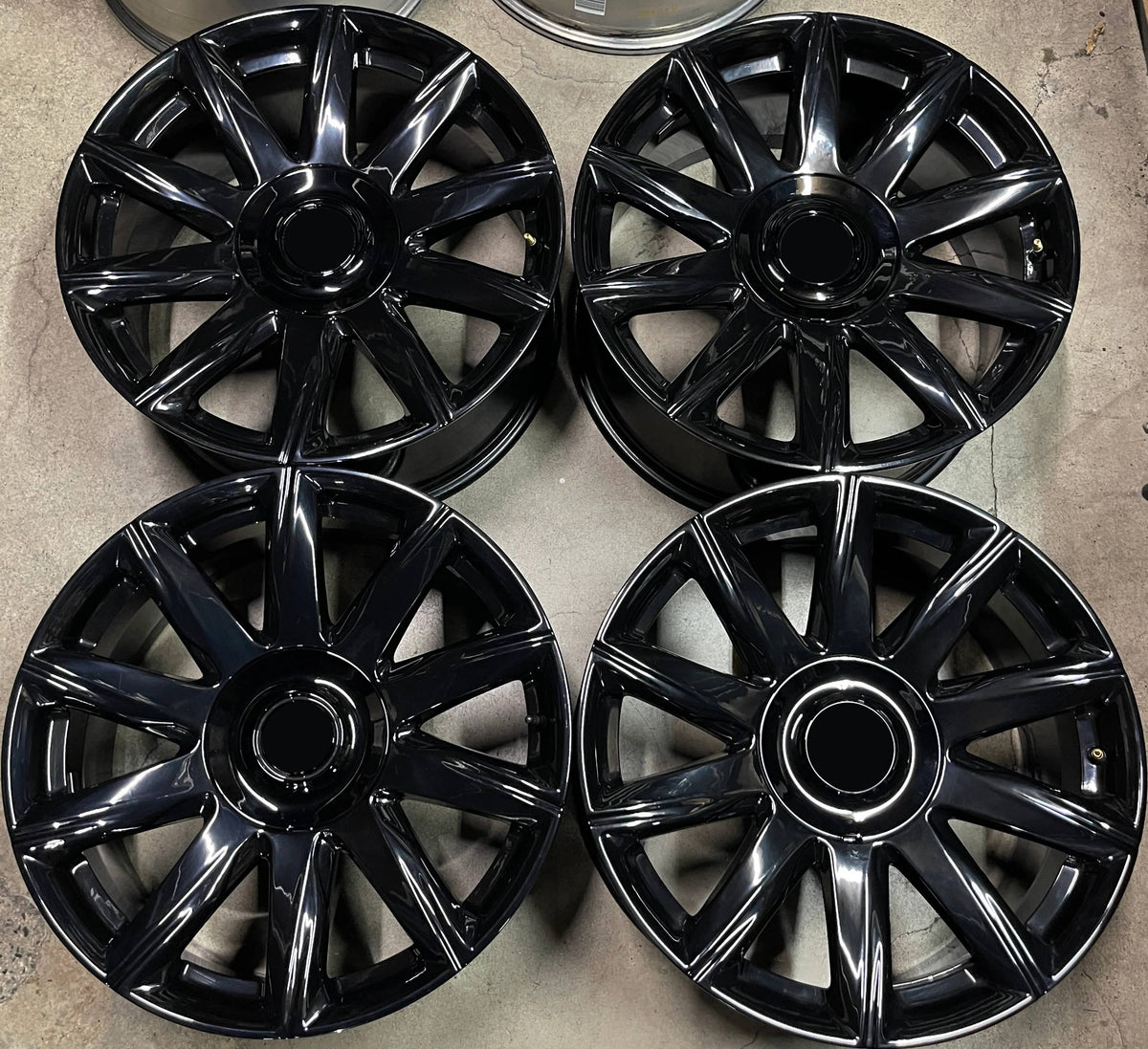 Chevy Colorado Gold Rims 22” Rims - Made to Fit Chevrolet Colorado, WT, LT, Trail Boss, Z71, ZR2 ...