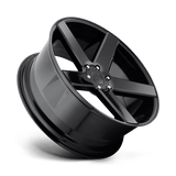 24X10 DUB 1PC S216 BALLER GLOSS BLACK 5X139.7