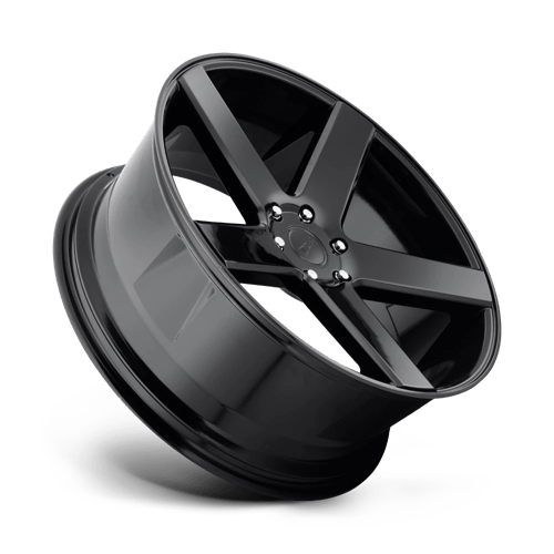 22X9.5 DUB 1PC S216 BALLER GLOSS BLACK 6X135