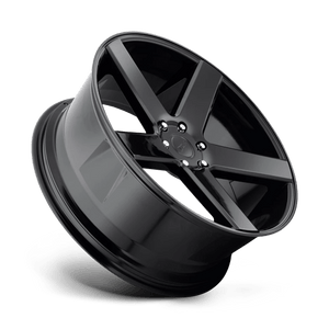 24X10 DUB 1PC S216 BALLER GLOSS BLACK 5X127