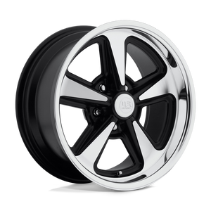 17X9 US Mag 1PC U109 BANDIT MATTE BLACK MACHINED 5X120.65