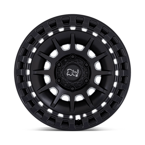 18X9 Black Rhino Hard Alloys BARRAGE MATTE BLACK 6X135