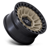 17X8.5 Black Rhino Hard Alloys BARRAGE DESERT SAND ON MATTE BLACK 6X135