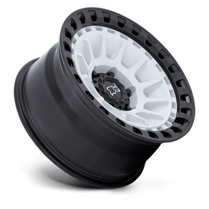 17X8.5 Black Rhino Hard Alloys BARRAGE GLOSS WHITE ON MATTE BLACK 6X139.7