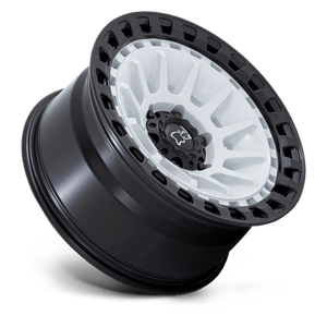 18X9 Black Rhino Hard Alloys BARRAGE GLOSS WHITE ON MATTE BLACK 6X135