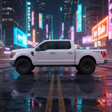 18" Black Rhino Hard Alloys BARRICADE GUN BLACK W/ BLACK ROCK GUARD 6X135