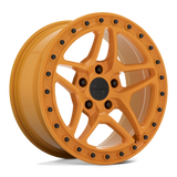17" Victor Equipment BERG GLOSS ORANGE W/ BLACK BOLTS 5X130
