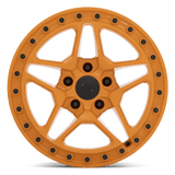 17" Victor Equipment BERG GLOSS ORANGE W/ BLACK BOLTS 5X130