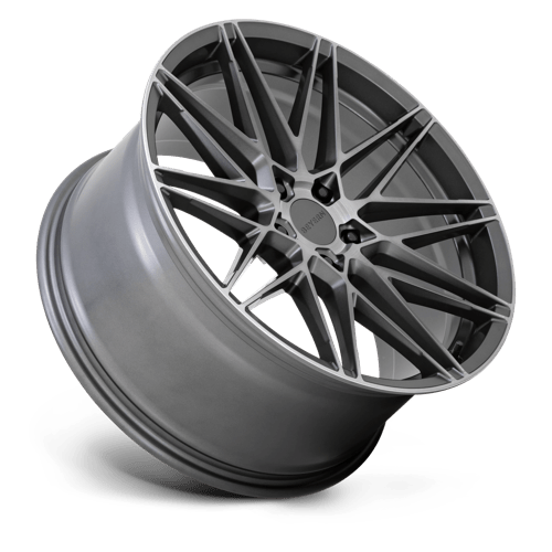 20" Beyern DAMON MATTE GUNMETAL W/ BRUSHED FACE 5X120