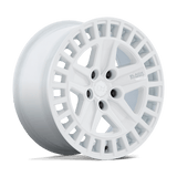 18X8.5 Black Rhino Hard Alloys ALSTON GLOSS WHITE 5X127