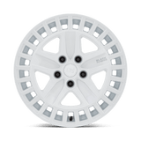 18X8.5 Black Rhino Hard Alloys ALSTON GLOSS WHITE 5X127