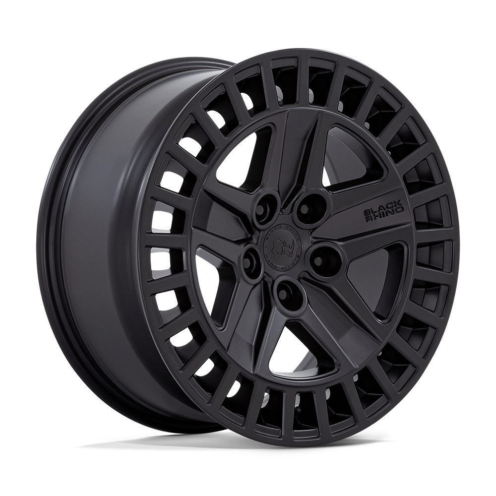 18X8.5 Black Rhino Hard Alloys ALSTON MATTE BLACK 5X120