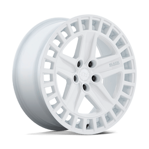 20X8.5 Black Rhino Hard Alloys ALSTON GLOSS WHITE 5X114.3