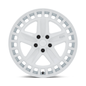 20X8.5 Black Rhino Hard Alloys ALSTON GLOSS WHITE 5X114.3