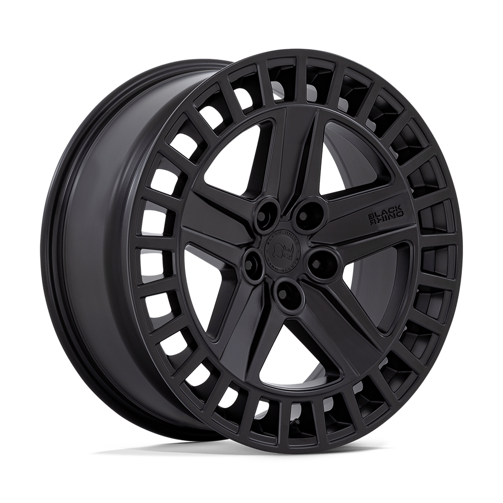20X8.5 Black Rhino Hard Alloys ALSTON MATTE BLACK 5X114.3