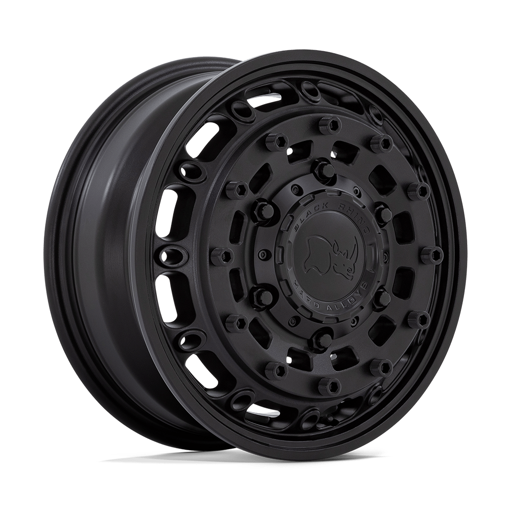 16X6 Black Rhino Hard Alloys ARSENAL AT MATTE BLACK 6X180